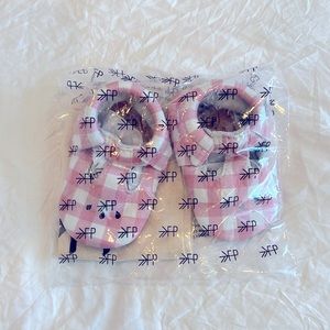 NWT Freshly Picked size 4 Mini sole II Mary Jane in color melon gingham